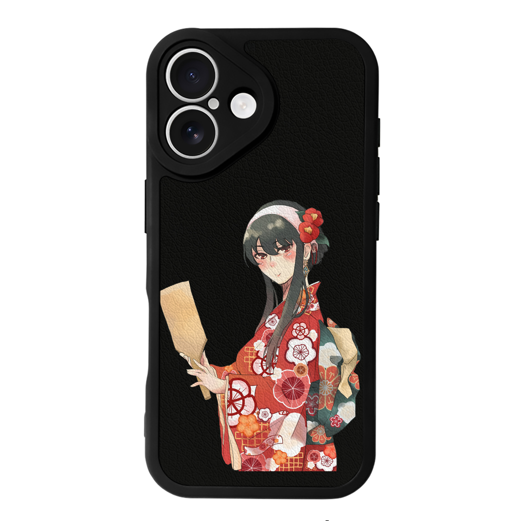 （画像用） SPY×FAMILY间谍家家酒 【iPhone 16シリーズ対応】シリコンスマホケース（レザー調） 材質：シリコン